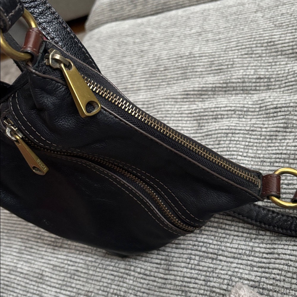 Fossil leather black cross body - Picture 4 of 16
